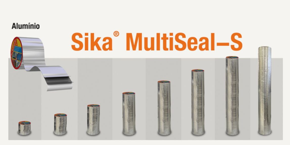 Sika MultiSeal - Fita adesiva multiuso Alumínio